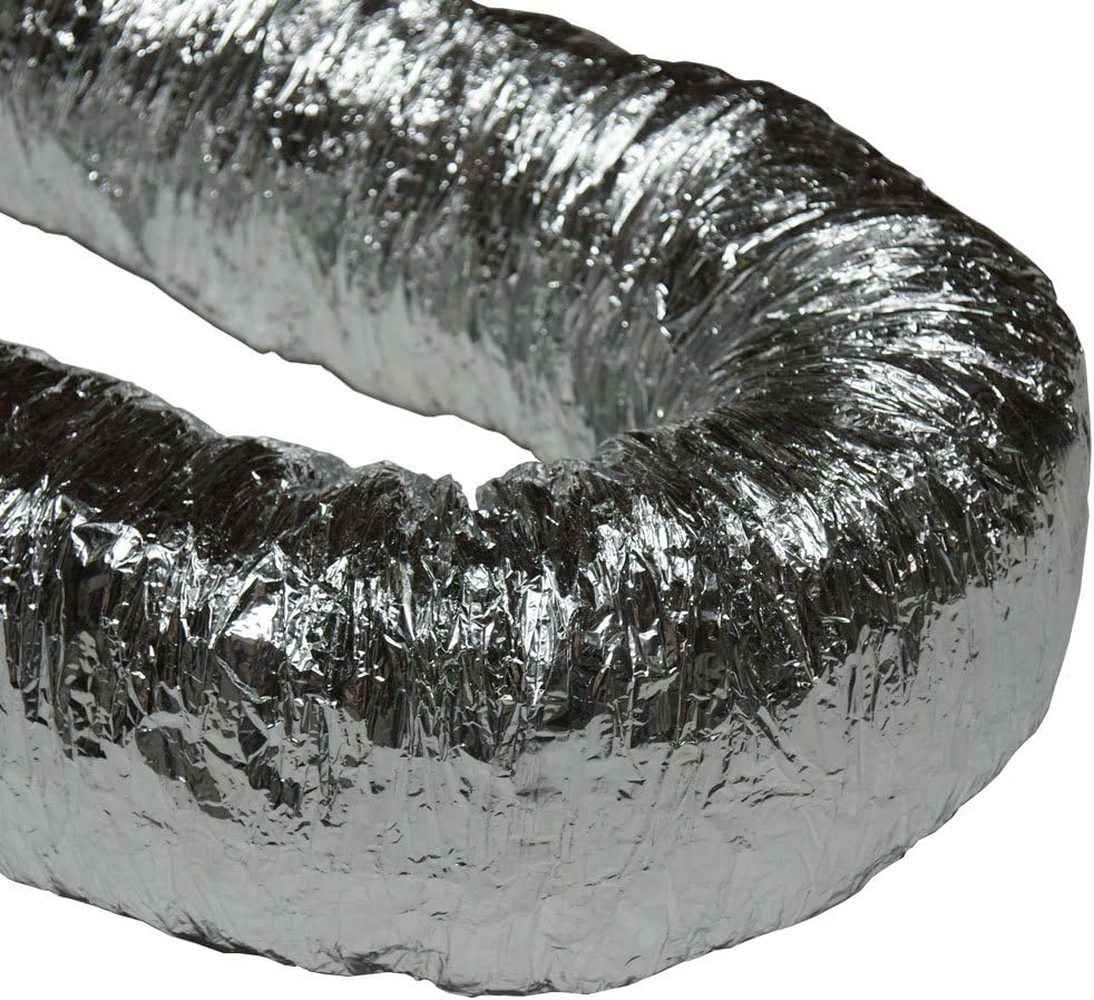 HVAC Insulated-Flex Ducting Ventilation Duct Hose, 10-Inch by 25-Feet D726663