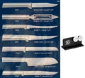 7 piece Cutlery Set with Knife Sharpener Y688