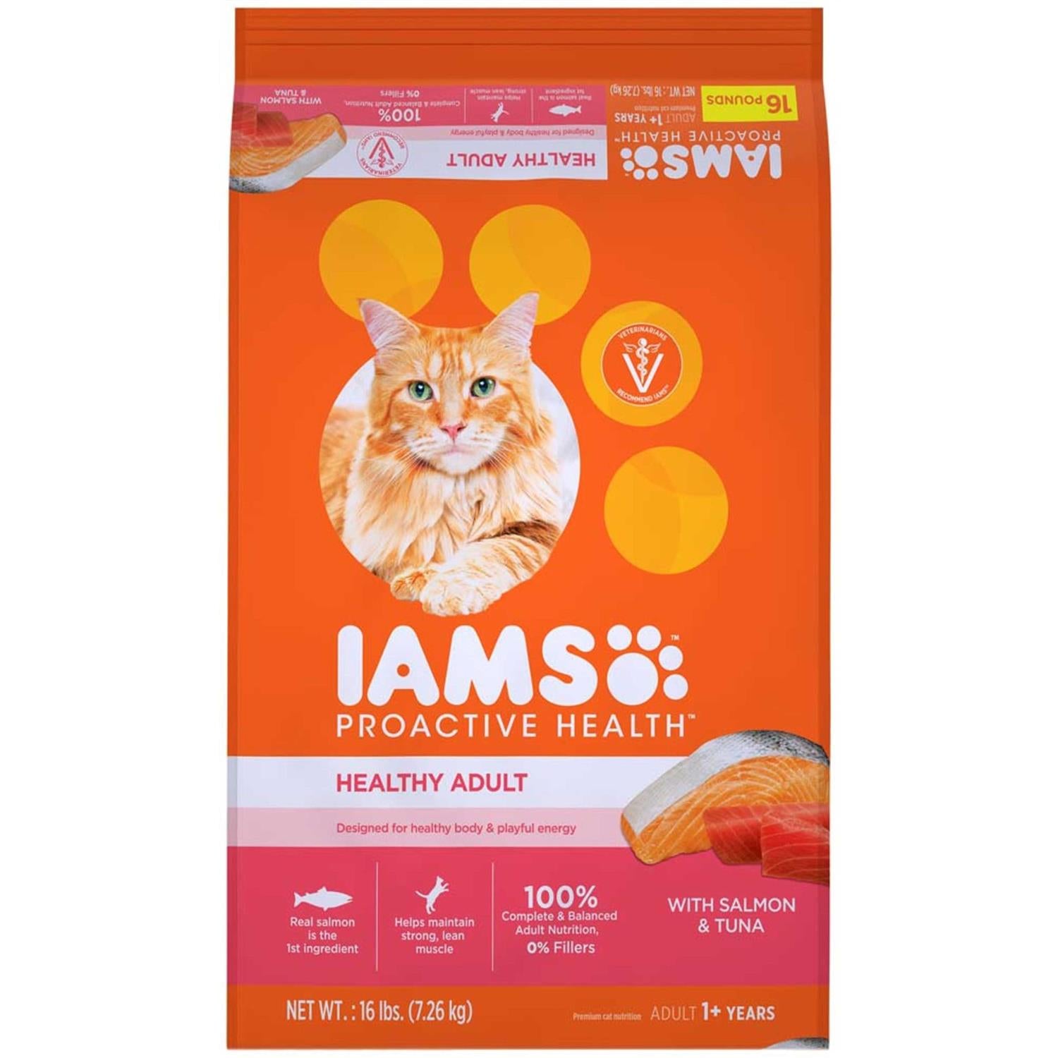 Salmon Adult Dry Cat Food L69157