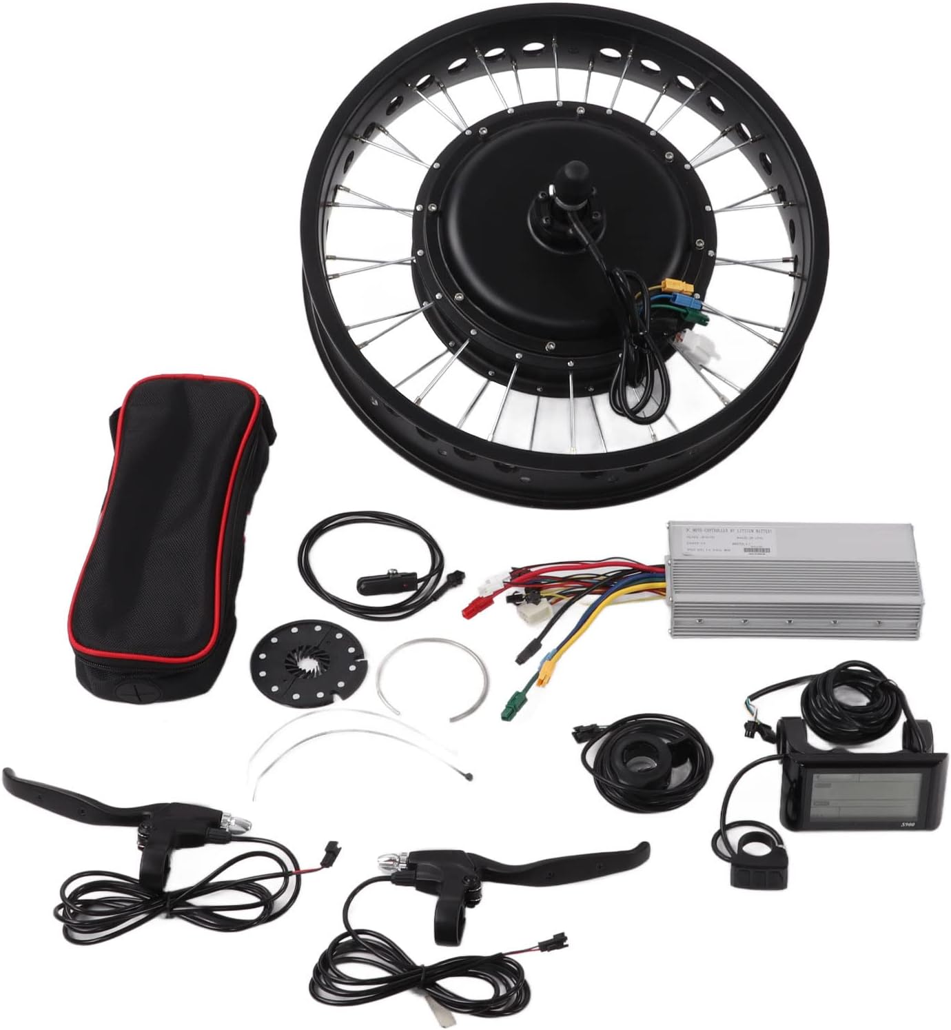 20 Inch 1500W Electric Bike Conversion Kit with Controller E122245