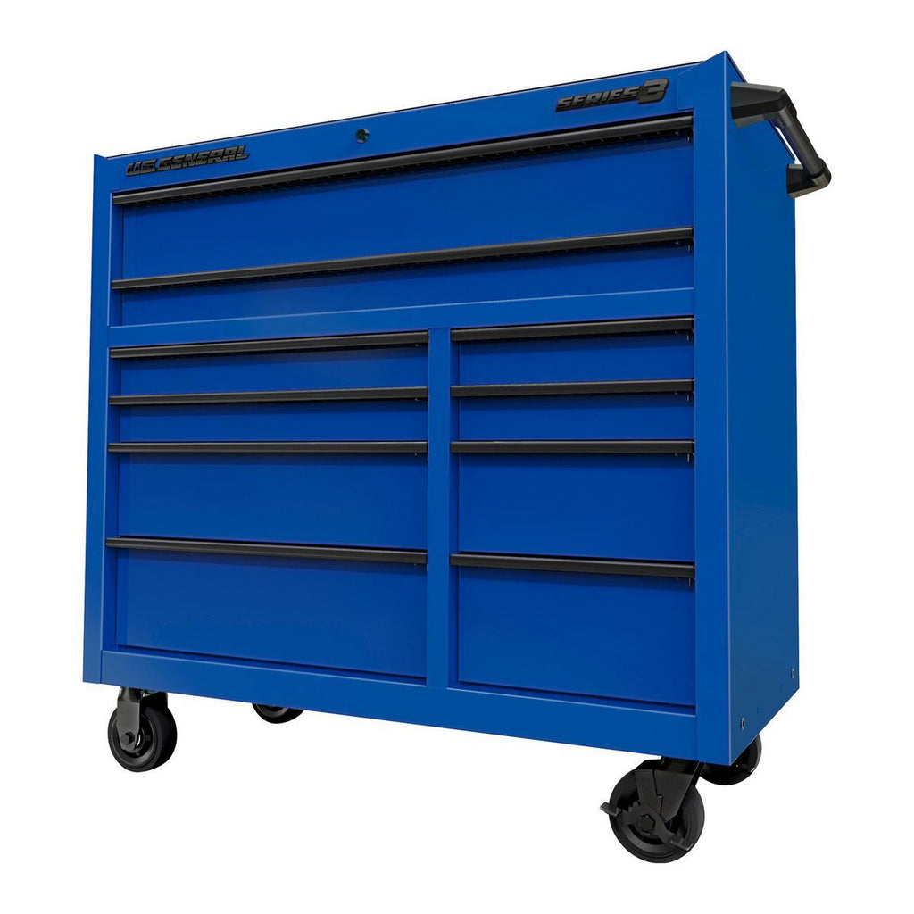42 in. x 22 in. Blue Roll Cab V6252
