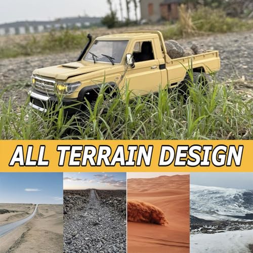 1/12 Scale 4x4 RC Crawler Truck with 2 Batteries W916602