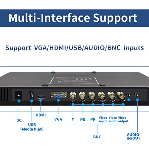 19.5" 1600x900 BNC CCTV Monitor J7954