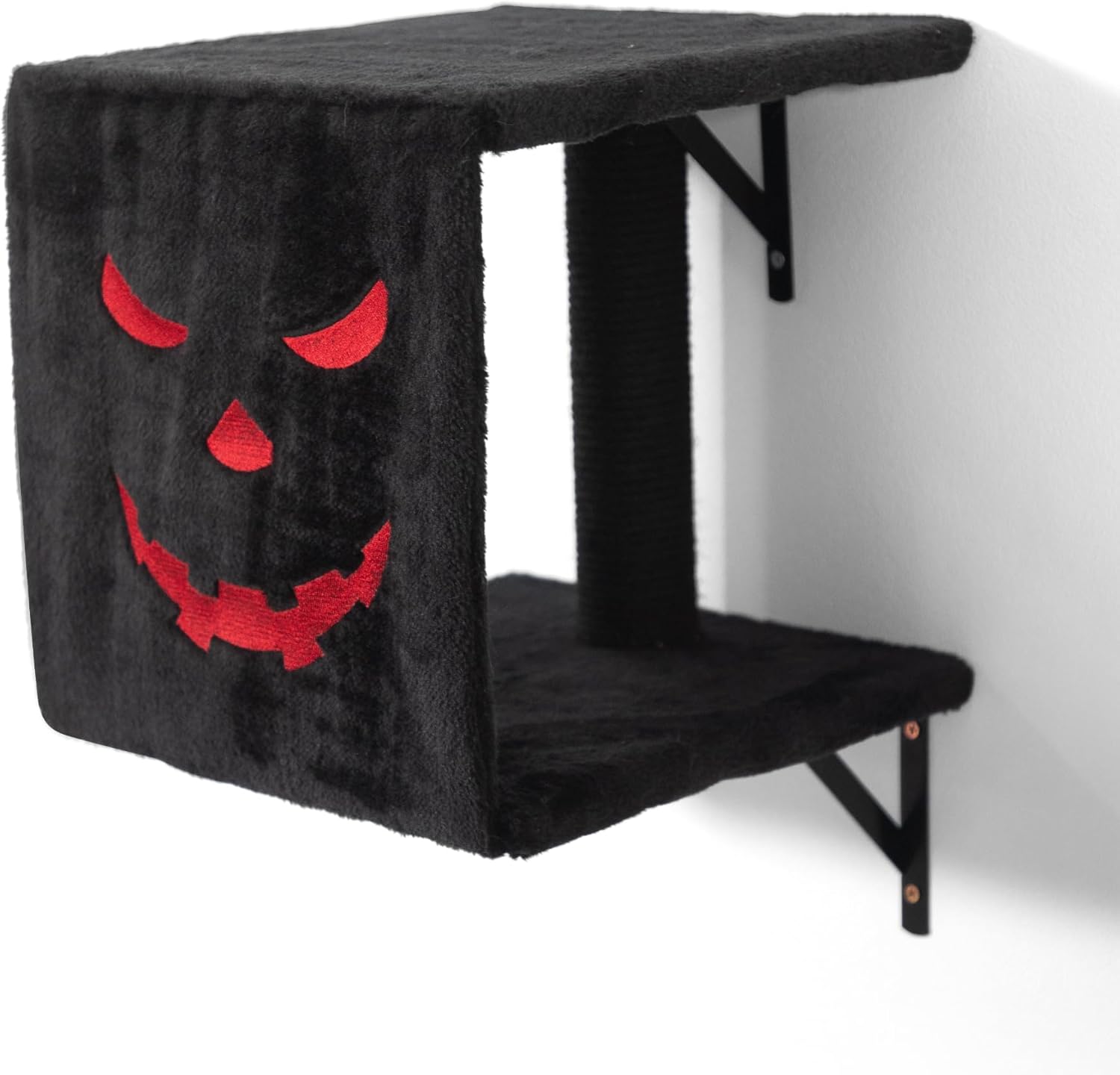 5-Piece Cat Wall Furniture Set with Shelves, Scratcher, Bridge & Perch M97938