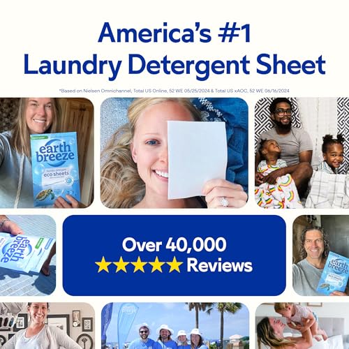 Fresh Scent Laundry Detergent Sheets 60 Loads 30 Sheets H69379