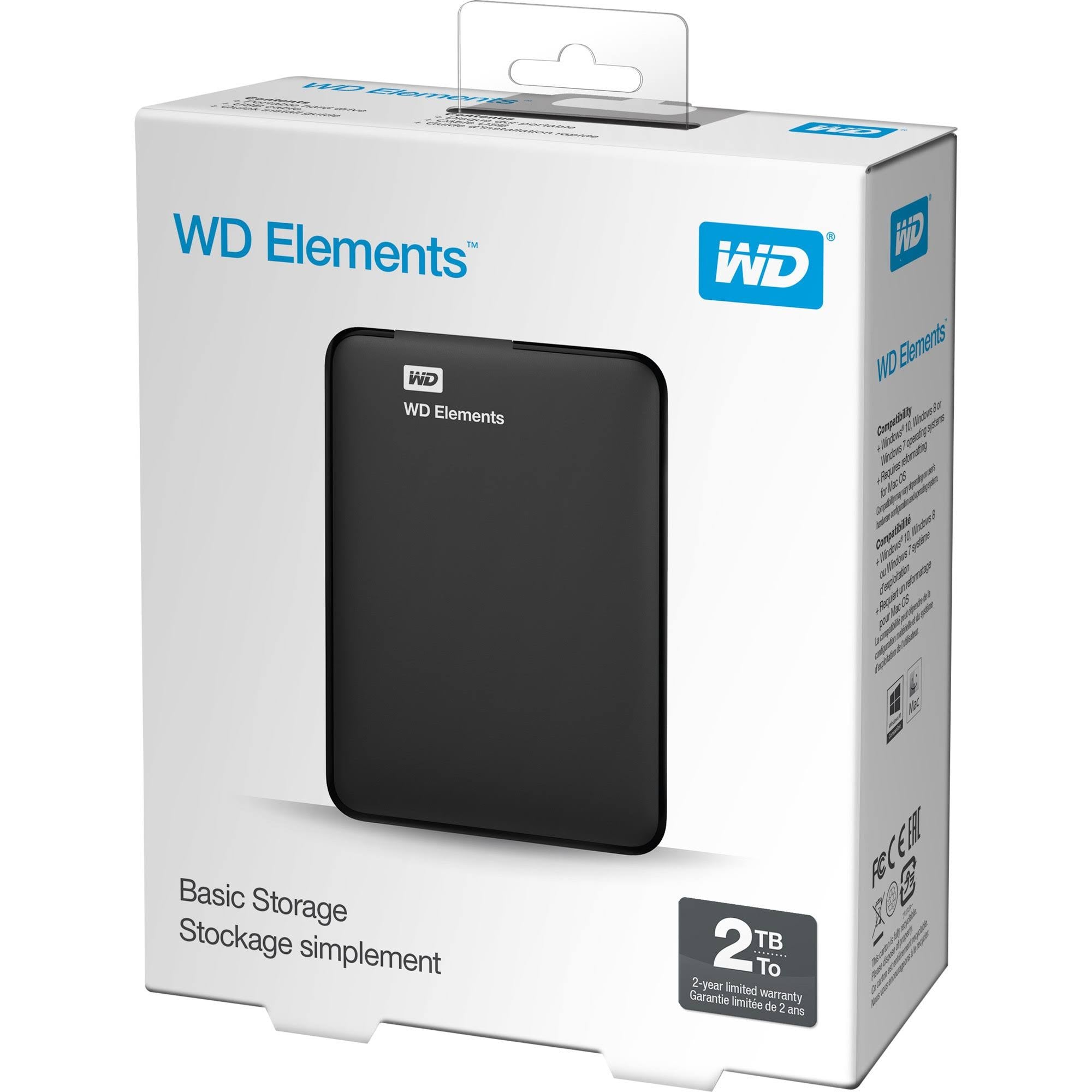 2TB USB 3.0 Portable Hard Drive U133