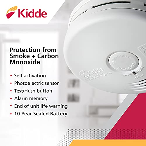 10-Year Battery Smoke & Carbon Monoxide Detector Combo M297