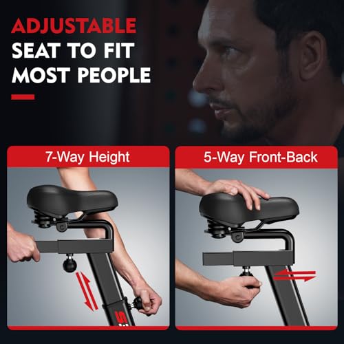 Exercise Bike with Air Resistance Bluetooth Fan Bike R3337