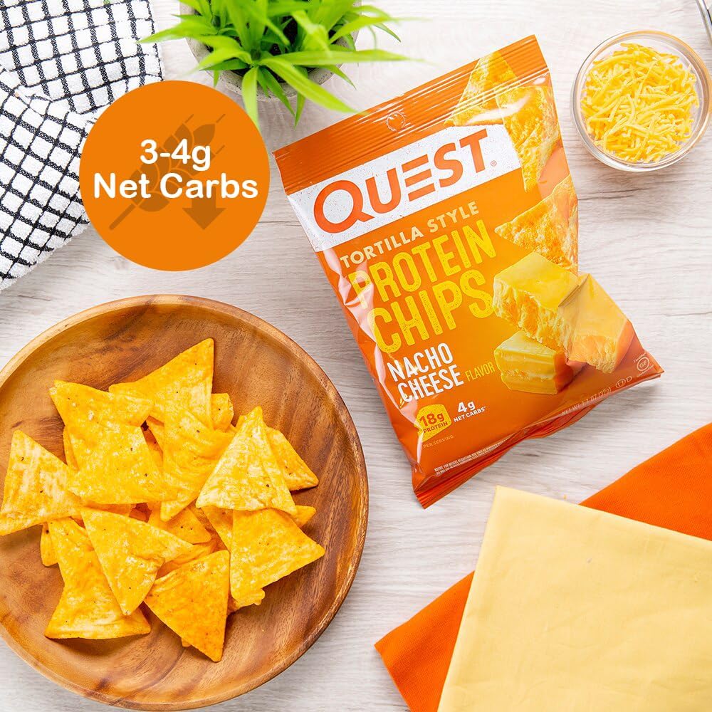 Protein Chips Variety Pack, Assorted Flavors, 6 Pack, 1.1 Ounce K408541