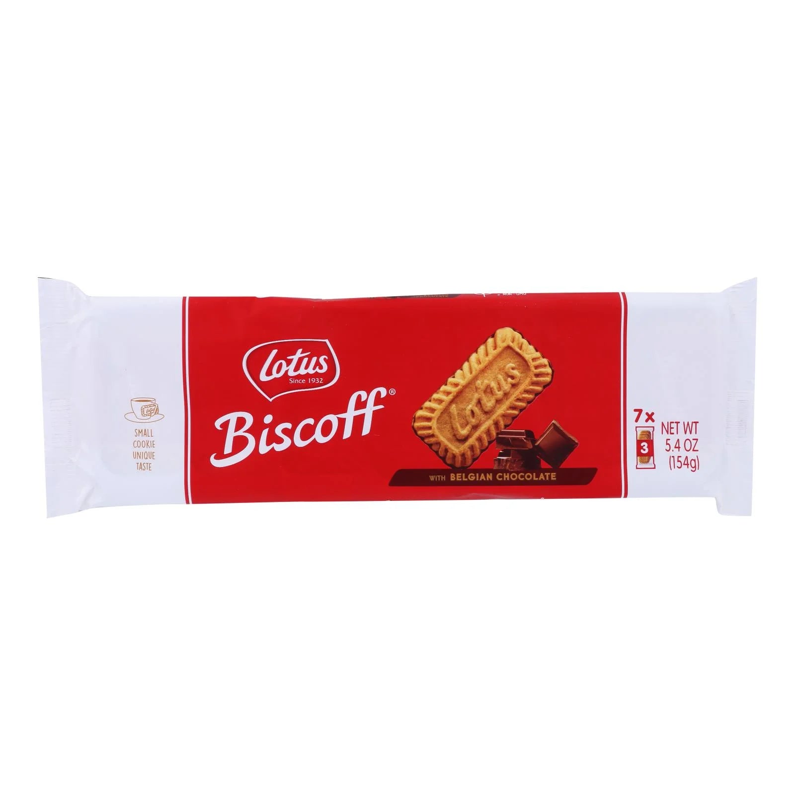 Case of 12 - 5.4 OZ Caramelized Biscuits With Belgian Chocolate Y8204