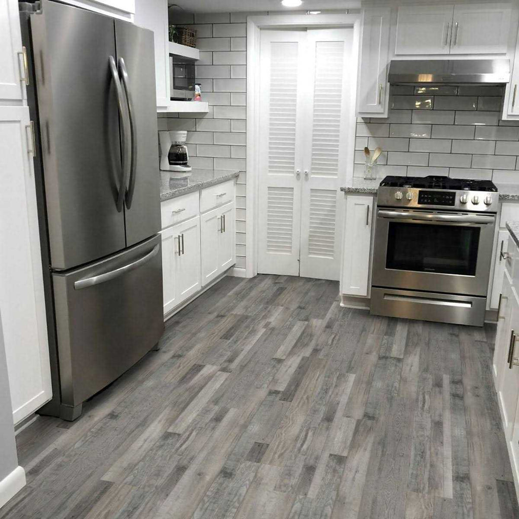 7 in. x 48 in. Rigid Core Luxury Vinyl Plank Flooring Z413