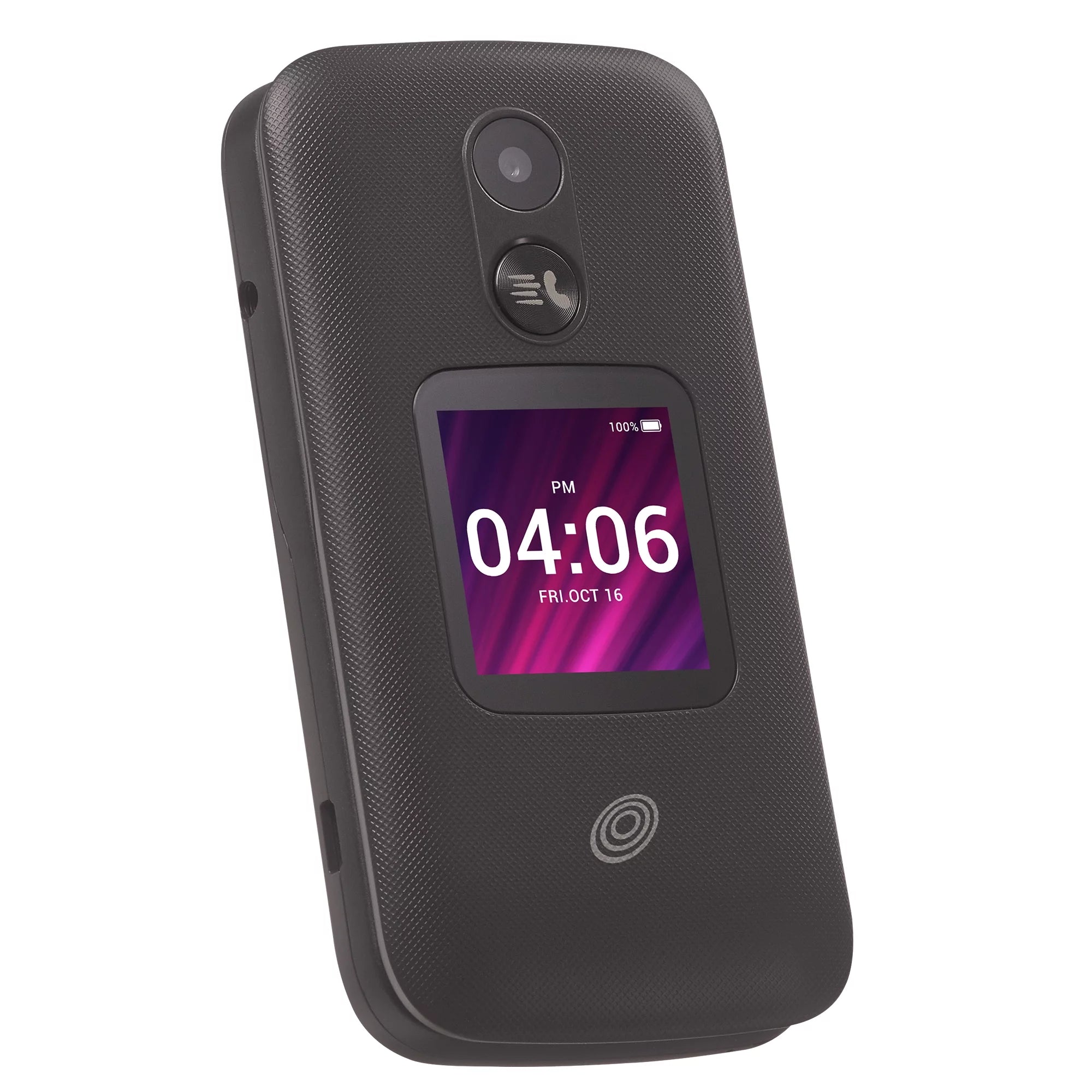 Black Prepaid Flip Phone E89624