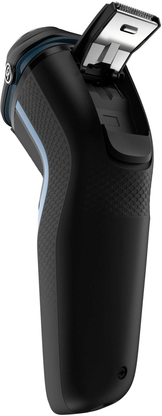 Modern Steel Metallic Wet/Dry Electric Shaver L22411
