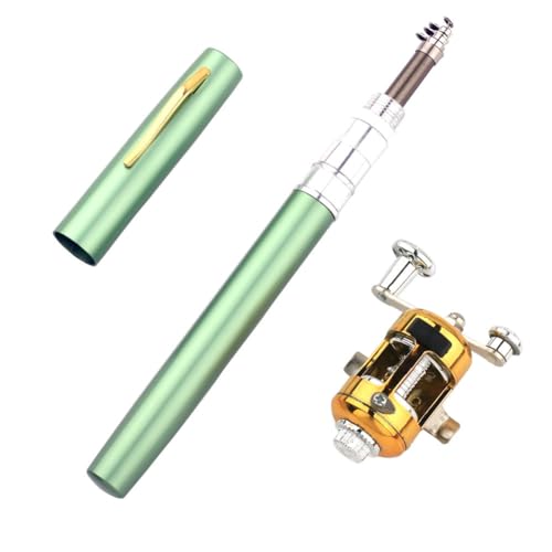 Portable Telescopic Fishing Rod with Spinning Reel Combo Kit Q575482