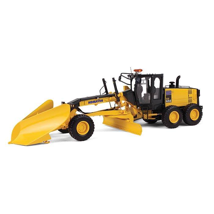 1/50 Diecast Motor Grader with V-Plow & Wing B38219