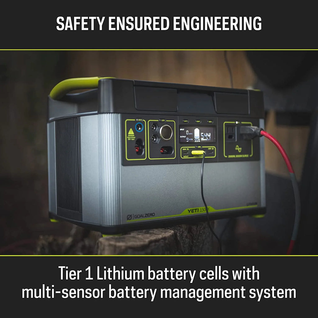 Portable Power Station 1516Wh Lithium Battery Generator 2000 Watt AC Inverter N248065