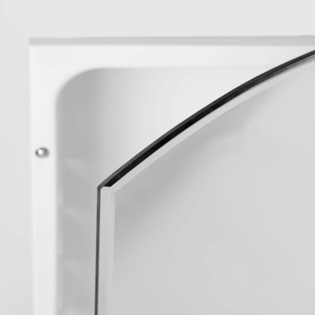 Recessed Medicine Cabinet Mirror with Beveled Edge F34124