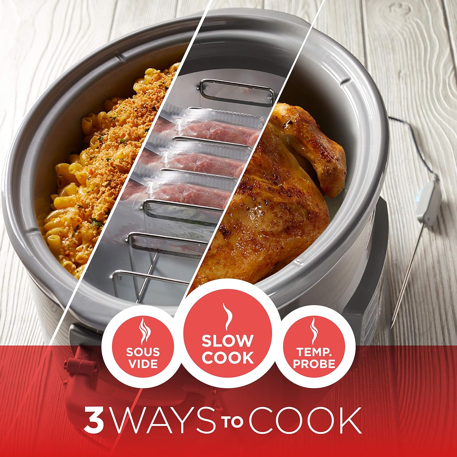 7-Quart Digital Slow Cooker with Locking Lid D12238