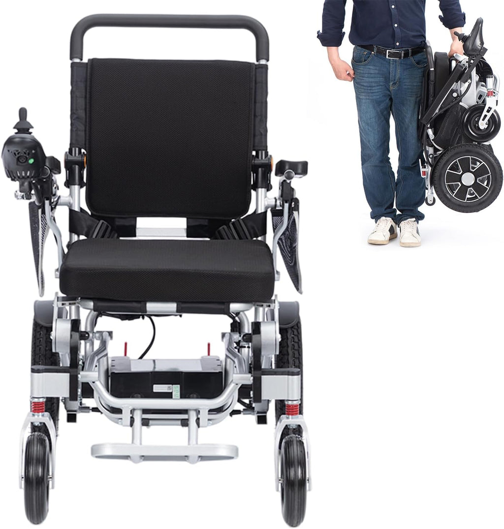 Lightweight Foldable Aluminium Alloy Electric Wheelchair A854