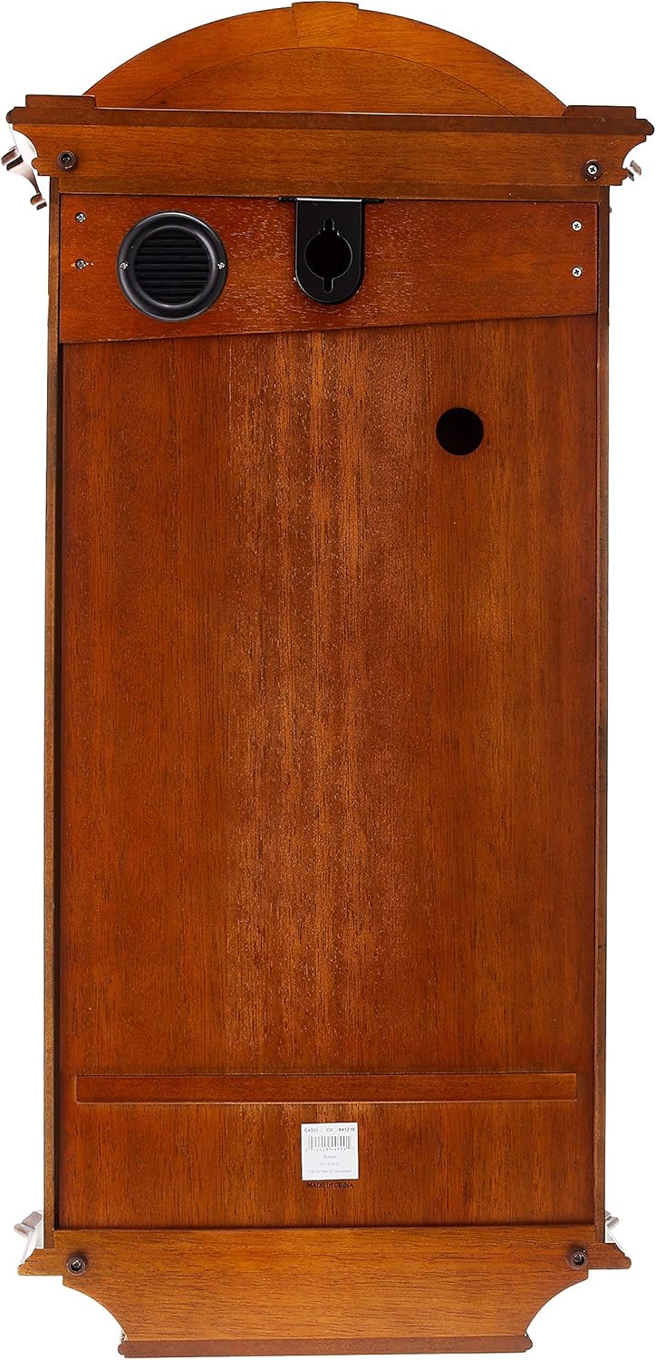 Walnut Chiming Clock Q251858