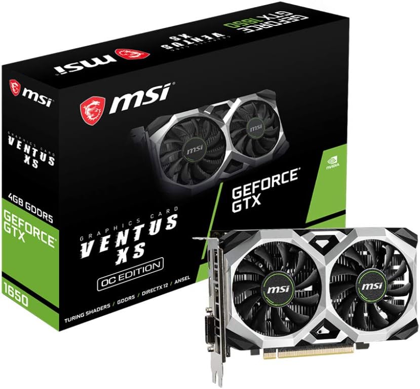 NVIDIA GeForce GTX 1650 Graphic Card 4 GB GDDR5 W320