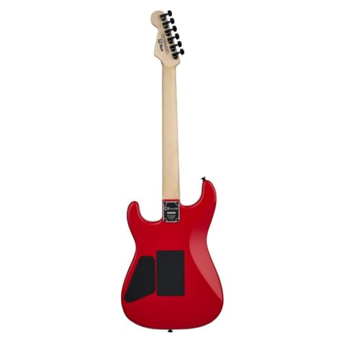 Satin Ferrari Red Electric Guitar Q2032