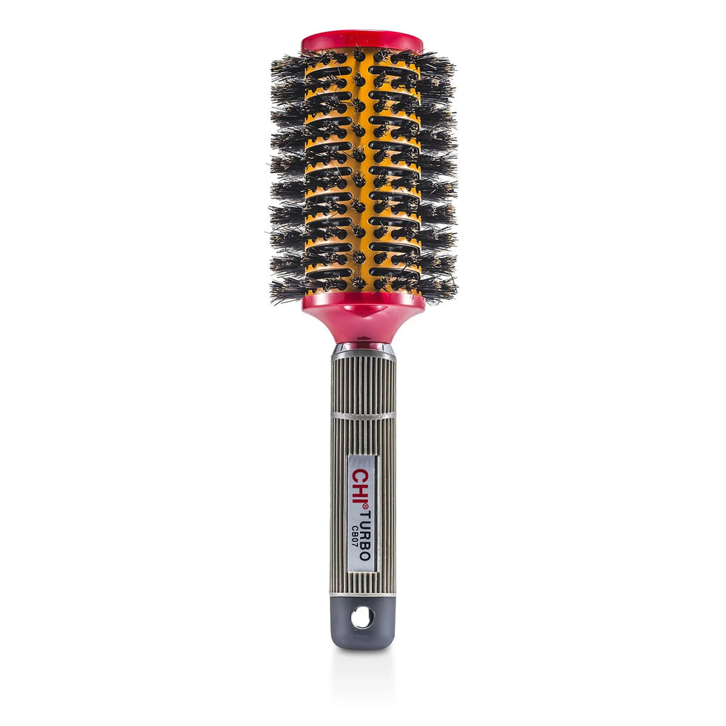 Large Round Ceramic Boar Brush F256
