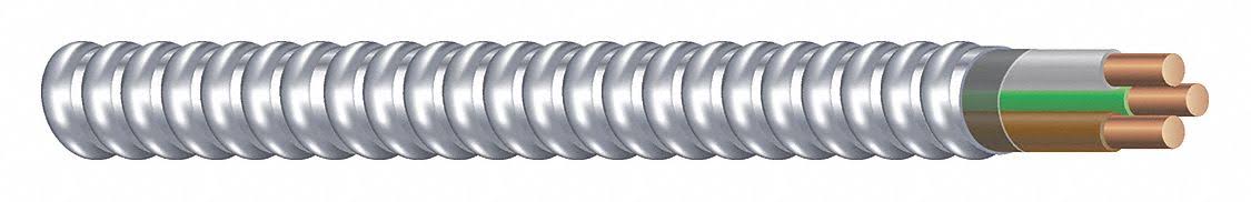 12 AWG 2 Conductor with Ground Metal Clad Armored Cable 250 ft H780