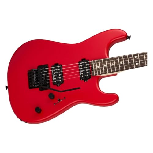 Satin Ferrari Red Electric Guitar Q2032