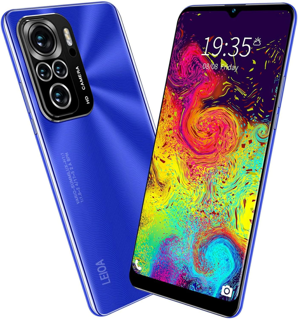 Blue 1+8GB 6.3 Inch Dual SIM Unlocked 5G Smartphone Pack of 2 I823398