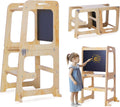 3-in-1 Toddler Standing Tower with Safety Rail T834