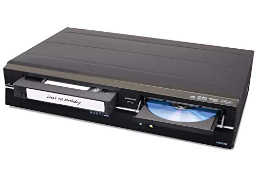 VHS to DVD Recorder VCR Combo with Remote J4382