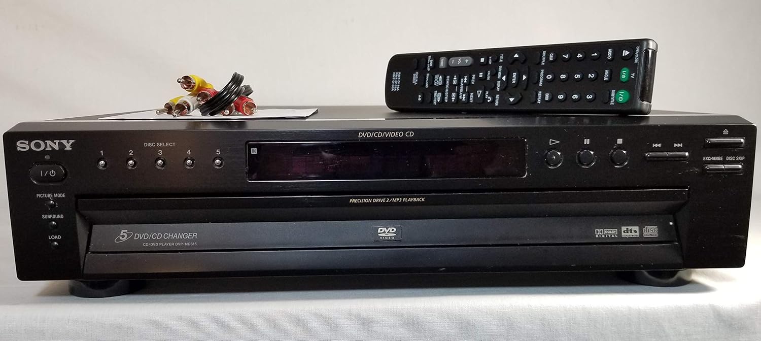 5-Disc DVD Changer L898