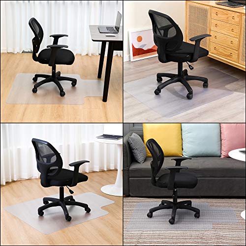45" X 53" Transparent Polycarbonate Chair Mat A22044