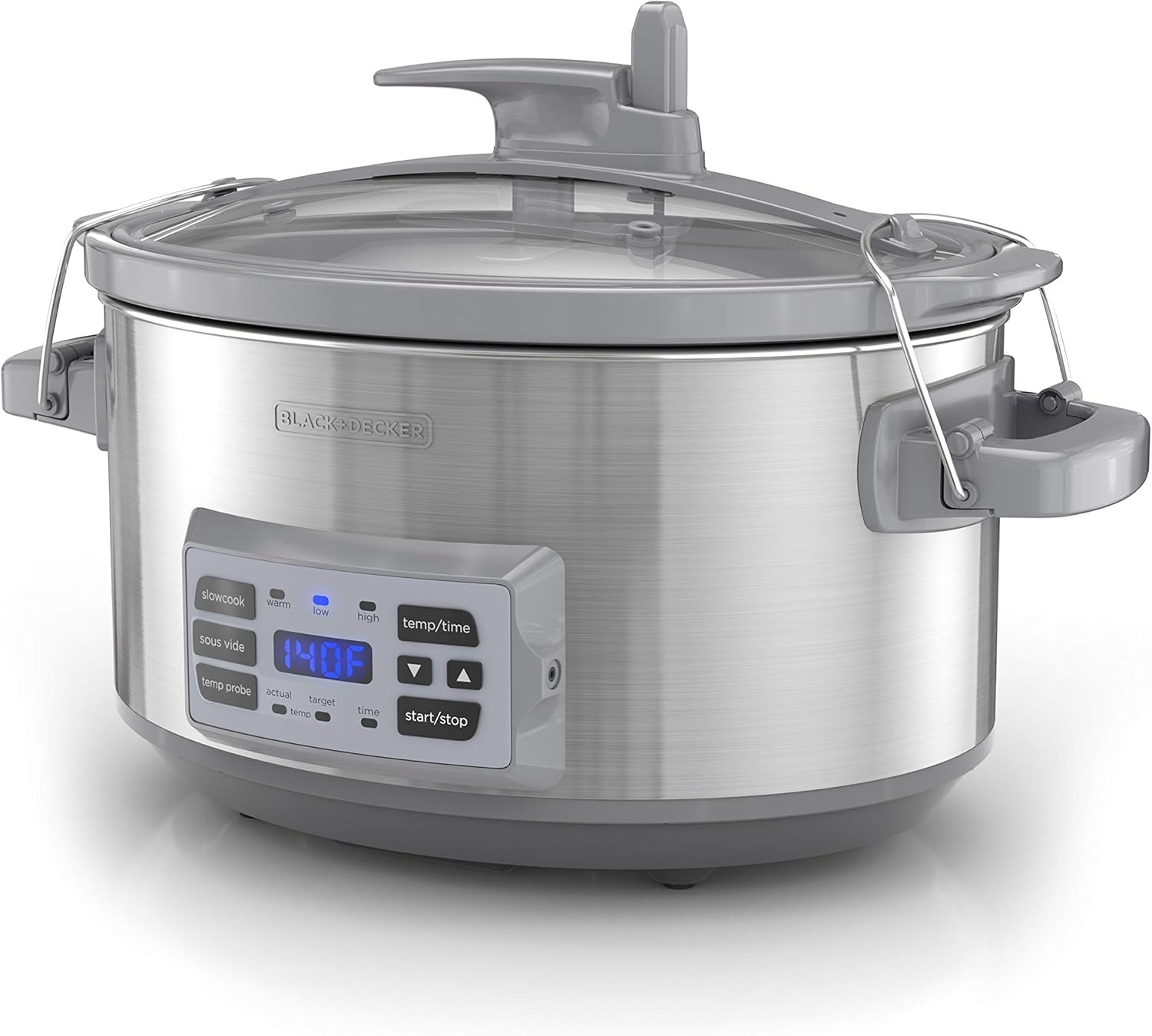7-Quart Digital Slow Cooker with Locking Lid D12238