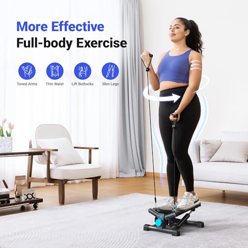 Mini Stepper with Resistance Bands F460986