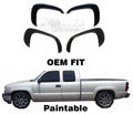 Black Matte Fender Flares Q1054