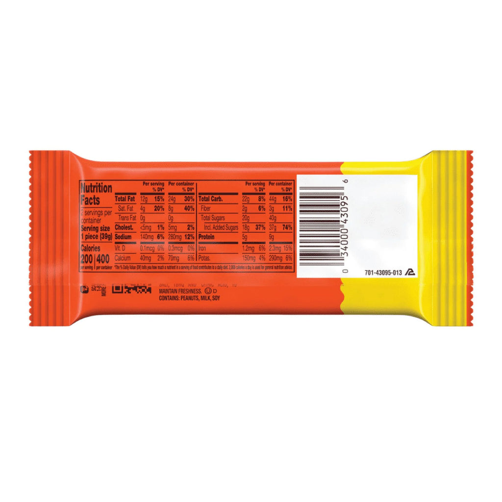 3 Packs Reese's Peanut Butter King Size Big Cups 2.6oz B5714
