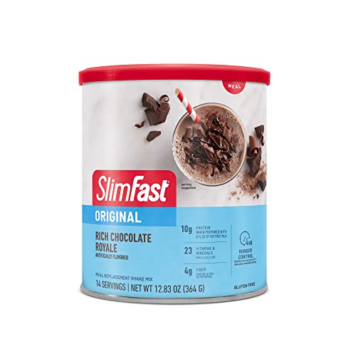 Original Rich Chocolate Meal Replacement Powder, 10g Protein, 14 Servings Q96297