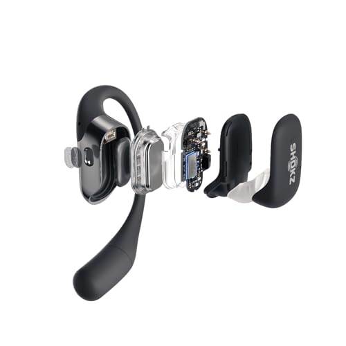 Black Open Ear True Wireless Bone Conduction Earbuds V10857