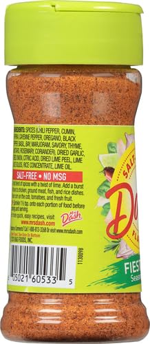 2.4 Ounce Fiesta Lime Salt-Free Seasoning Blend W402580