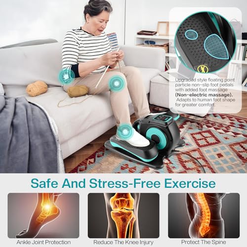 Adjustable Speeds Mini Seated Pedal Elliptical Machine T794295