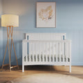 4-in-1 Convertible Crib, Matte White S920