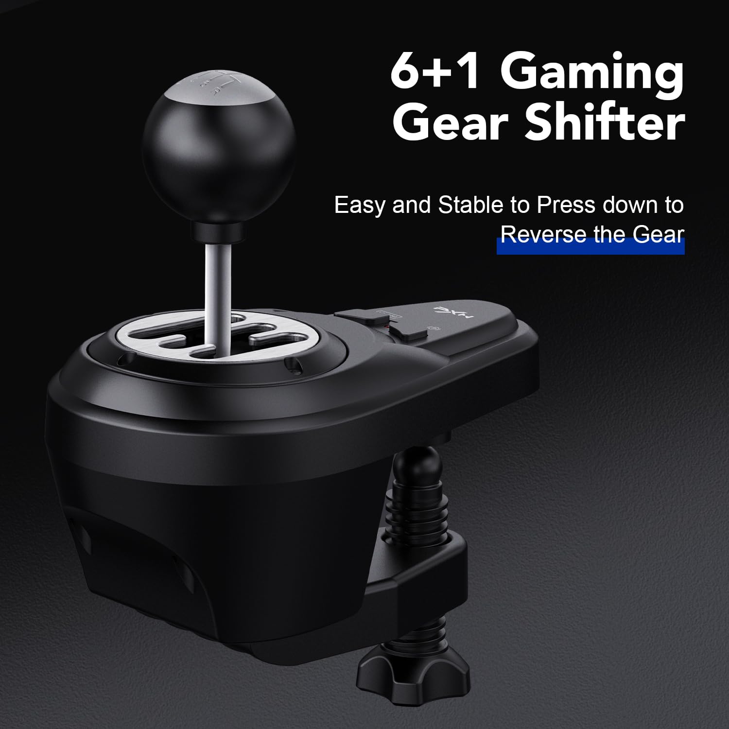 PC Racing Wheel with Force Feedback Steering Wheel, Pedals, Shifter, Detachable 270/900 Degree Steering Wheel K32476