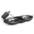 Black 2 Burner Portable Propane Camping Stove Q910