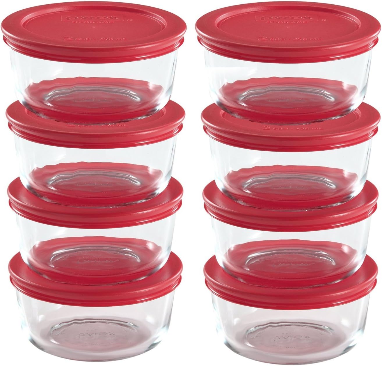 16-Piece 2-Cup Food Storage Set A479723