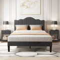 3-Piece Upholstered Bed Frame and 2 Nightstand V29285