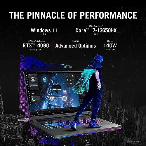 16" 165Hz Display Intel Core i7-13650HX NVIDIA GeForce RTX 4060 32GB DDR5 RAM 1TB SSD Gaming Laptop K441637